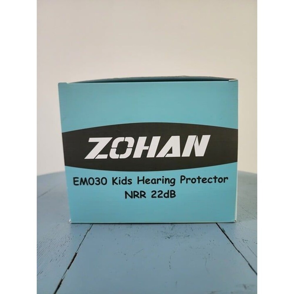 ZOHAN EM030 Kids Royal Blue Hearing Adjustable Safety Protection Earmuffs(2) NIB